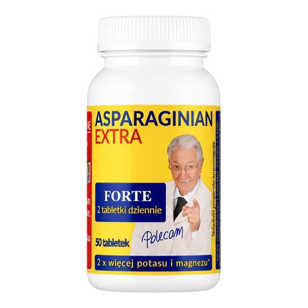 Asparaginian Extra Uniphar Magnez Potas Tabletki 50szt