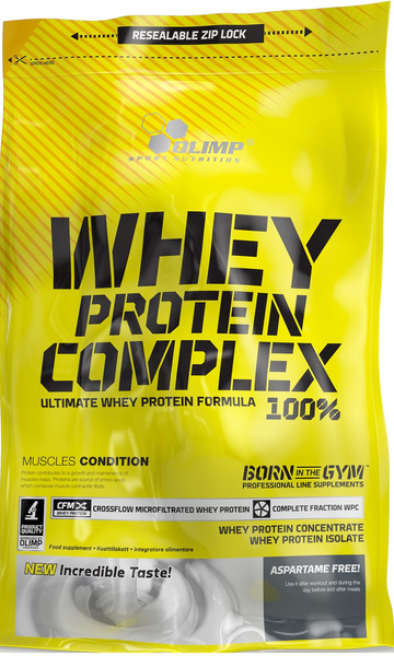 Olimp Nutrition Whey Protein Complex 100% Salted Caramel Protein Supplement for Muscle Mass Growth 700g