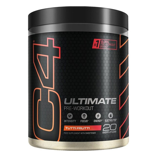 Cellucor C4 Ultimate Przedtreningówka w Proszku Na Energię i Wydajność Tutti Frutti 496g