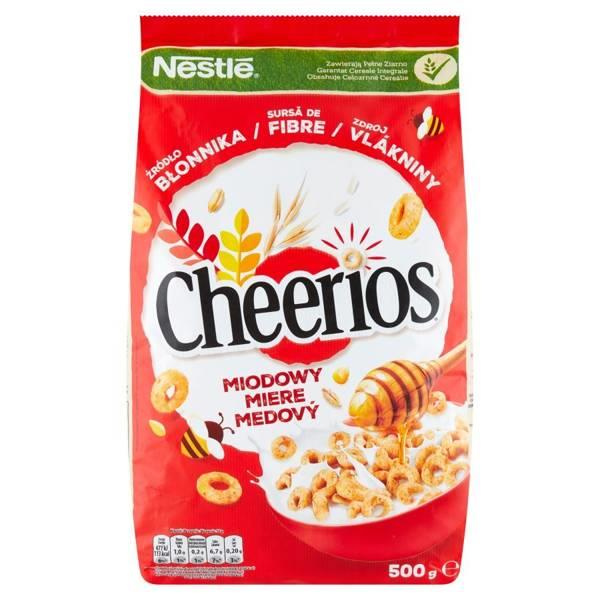 Nestlé Cheerios Miodowy Płatki Śniadaniowe 500g