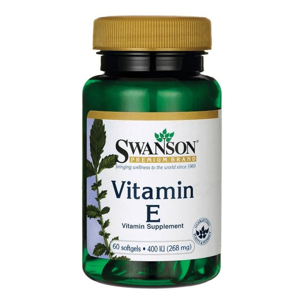 Swanson Vitamin E 400 IU 60 Softgels
