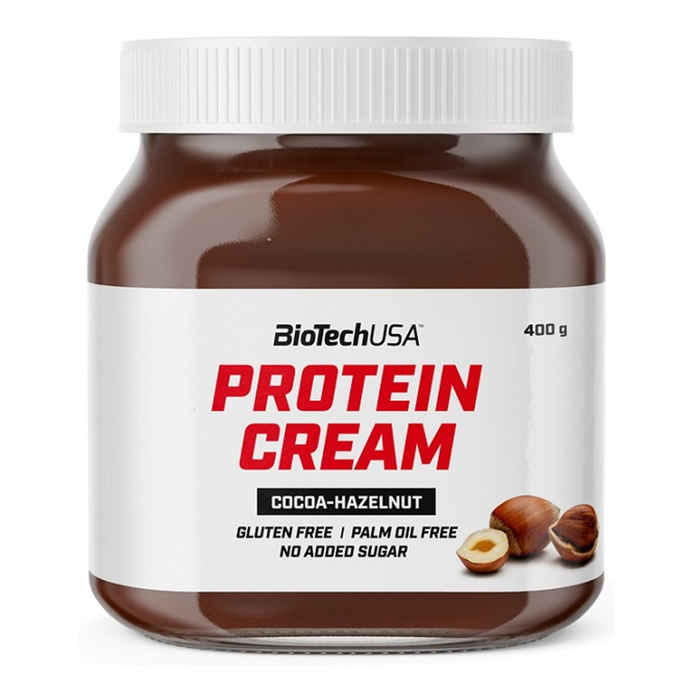 BioTechUSA Protein Cream Protein Spread, Cocoa-Hazelnut 400g