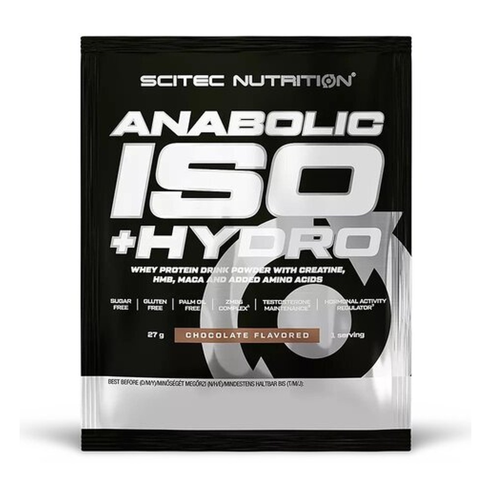 SciTec Anabolic Iso + Hydro Whey Isolate & Hydrolysate Protein Chocolate 27g