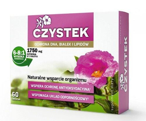 Colfarm Czystek Naturalne Wsparcie Organizmu 60 Tabletek