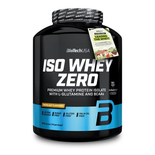 BioTechUSA Iso Whey Zero, Hazelnut 1816g
