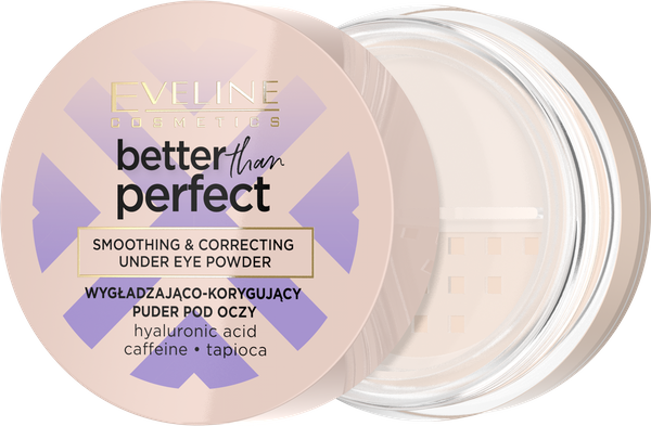 Eveline Better Than Perfect Wygładzająco-Korygujący Puder pod Oczy 4g