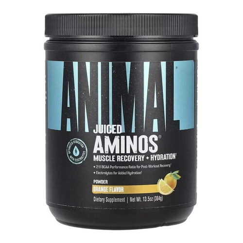 Animal Juiced Aminos BCAA and EAA Amino Acid Complex Powder for Recovery and Endurance 377g