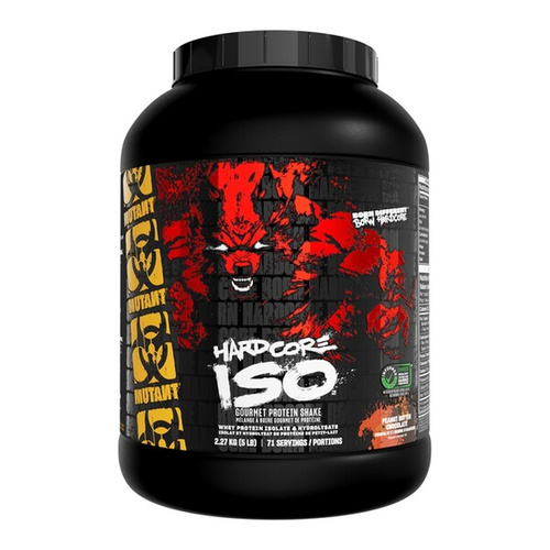 Mutant Iso Surge Izolat i Hydrolizat Białka Serwatkowego dla Sportowców Masło Orzechowe z Czekoladą 2270g