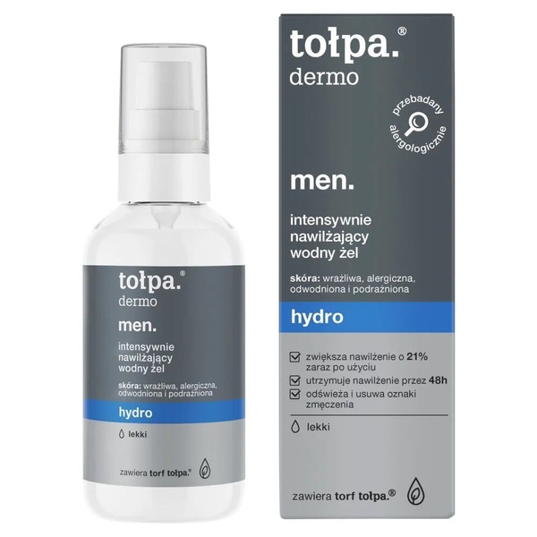 Tołpa Dermo Men Hydro Nawilżający żel do twarzy 75ml