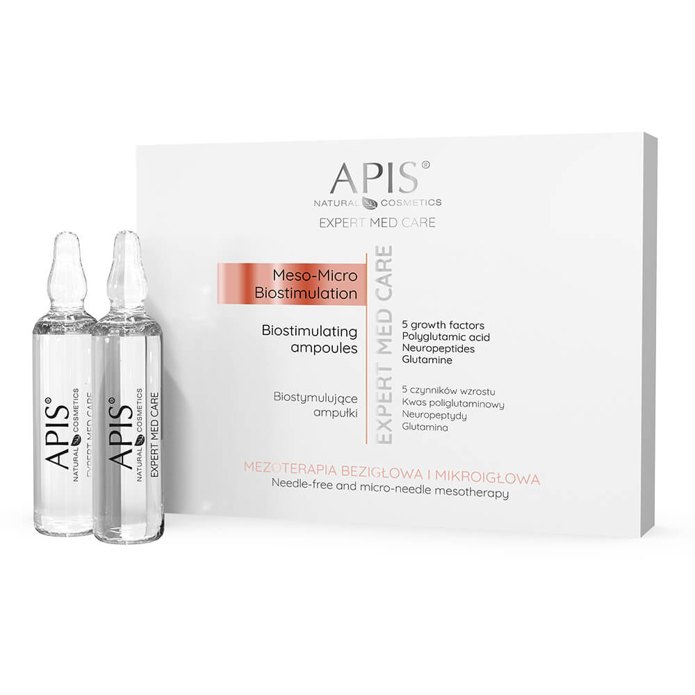 Apis Expert Med Ampułki Stymulujące do Mezoterapii i Mikronakłuwania 5x10ml