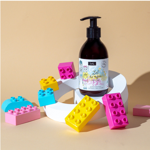 LaQ Bubble Gum Body and Hand Washing Gel for Children with Rice Milk Extract 300ml