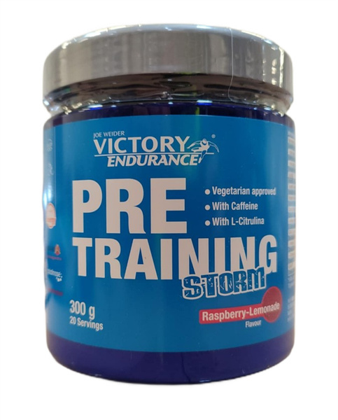 Weider Joe Weider Victory Endurance Pre-training Storm, Raspberry-Lemonade - 300g
