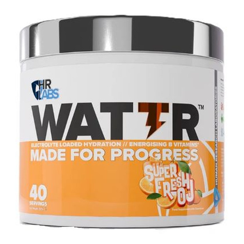 HR Labs Wattr Elektrolity i tauryna, Super Fresh OJ 320g