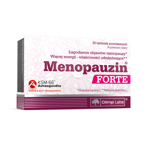Olimp Menopauzin Forte Relieves Symptoms of Menopause 30 Tablets
