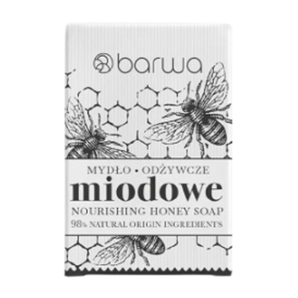 Barwa Pure Calm Nourishing Honey Bar Soap for Dry Skin 100g