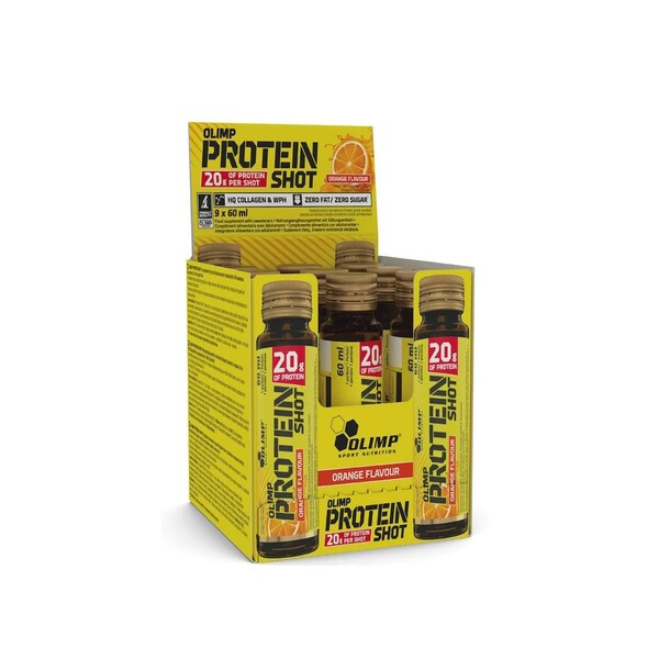Protein Shot, Orange (EAN 5901330099892) - 9 x 60 ml.