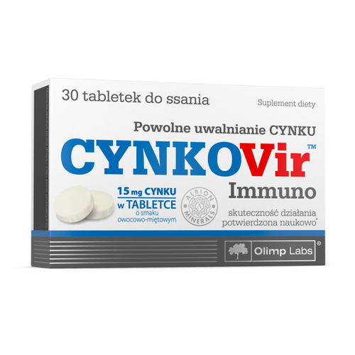 OLIMP CYNKoVir Immuno, tabletki do ssania, CYNK 30szt