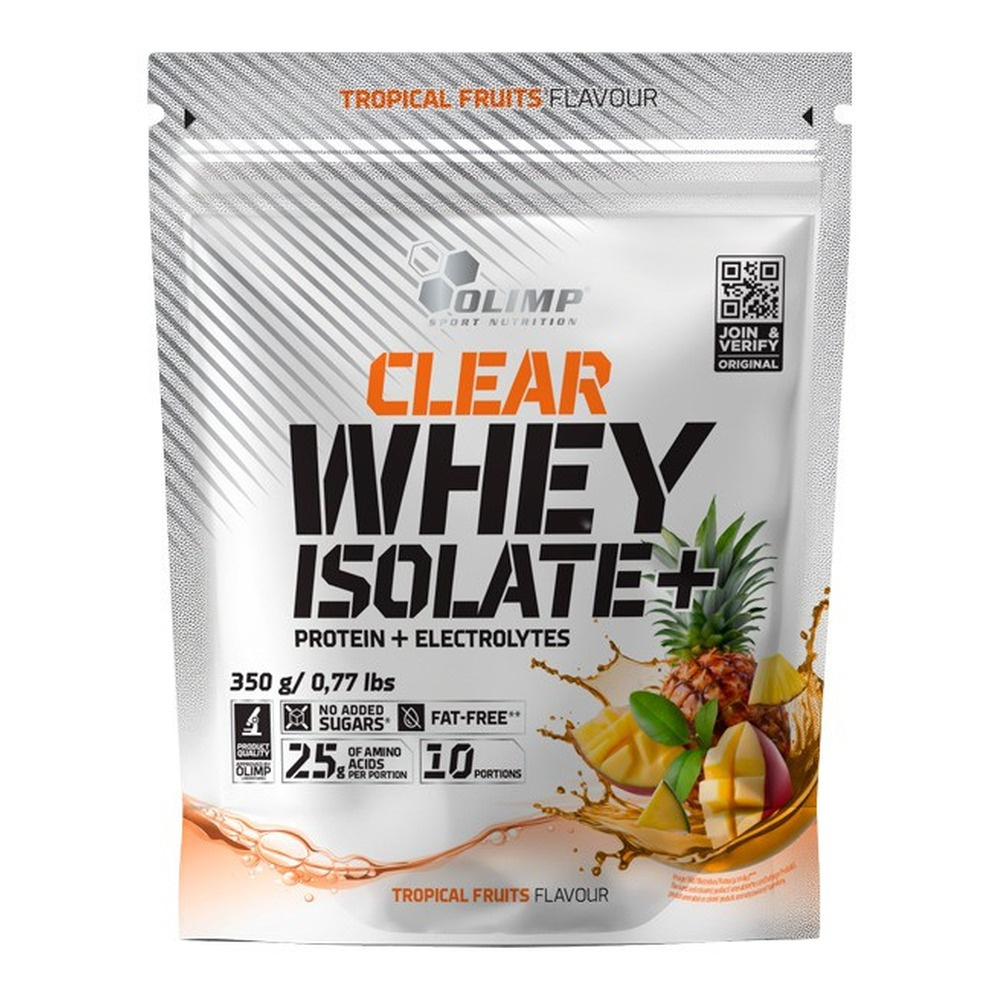 Clear Whey Isolate+, Tropical Fruits - 350g