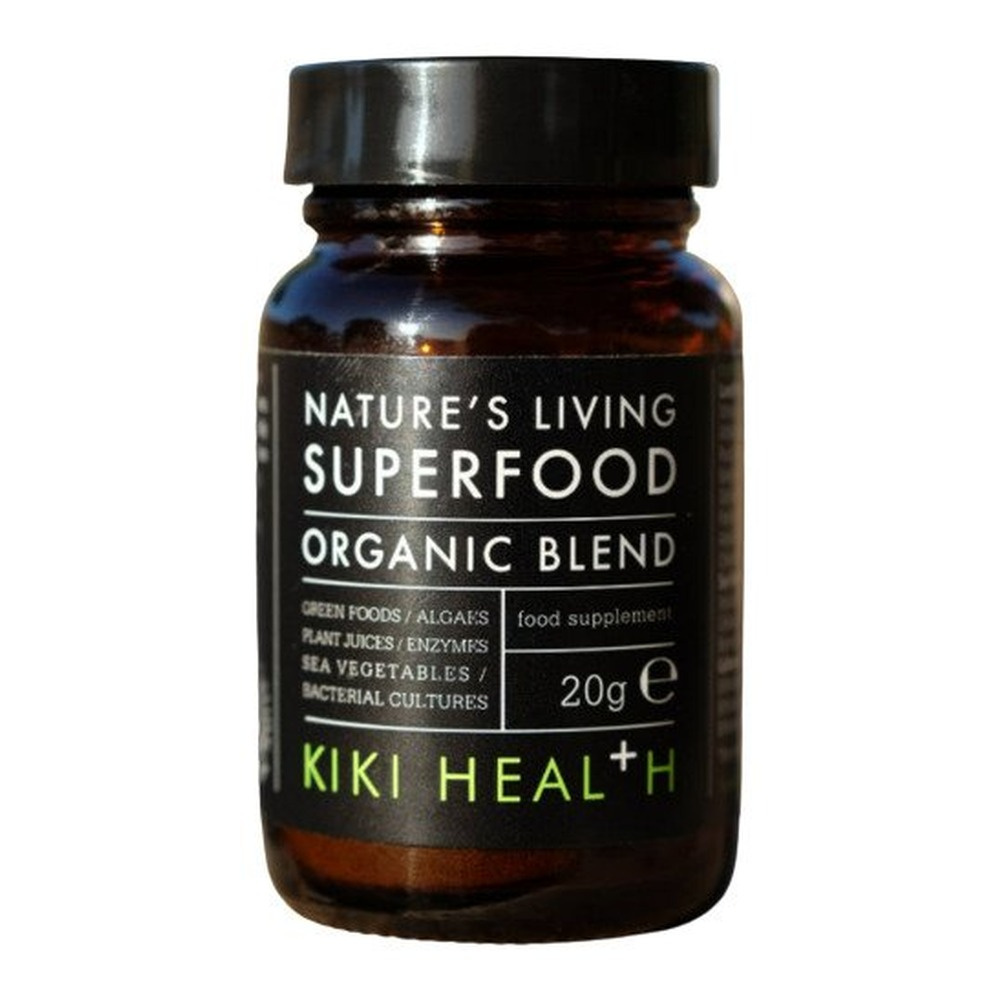KIKI Health Nature's Living Superfood Green Alkalising Powder to Support Digestion 20g