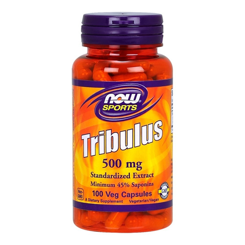 Now Foods Tribulus 500mg Buzdyganek Wspomaga Pracę Nerek Zwiększa Libido 100 Kapsułek