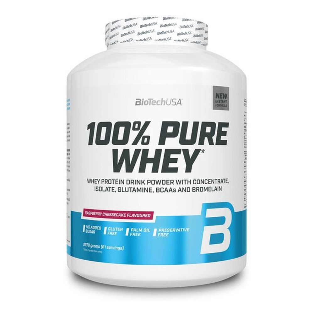 100% Pure Whey, Strawberry - 2270g