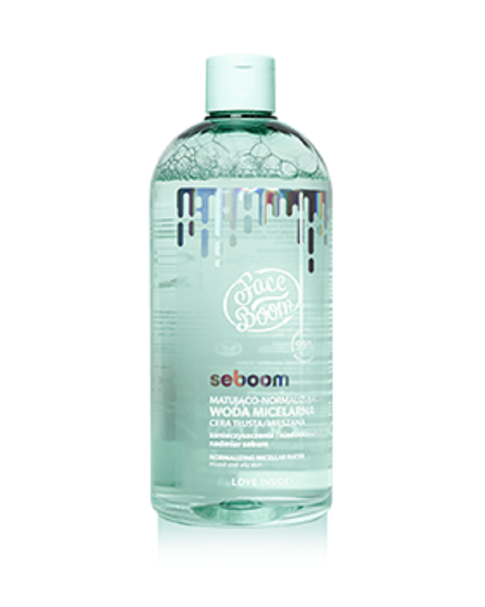 FaceBoom Seboom Matifying-Normalizing Micellar Water for Combination Skin 500ml