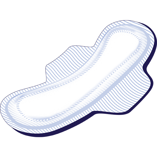 Bella Nova Maxi Sanitary Pads Breathable Feminine Care 10 Pieces