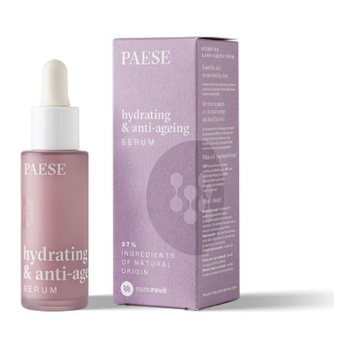 Paese Nanorevit Hydrating & Anti-Ageing Serum 30ml