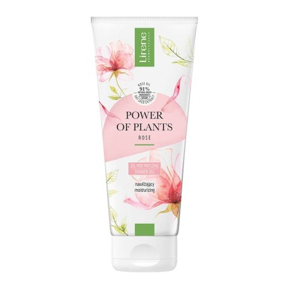Lirene Power Of Plantis Nawilżający Żel pod Prysznic Róża 200ml