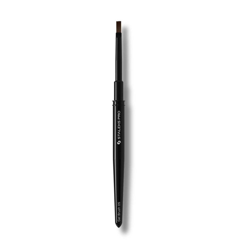 Staleks Pro Expert Straight Gel Brush Precision Application 5 mm x 8.5 mm