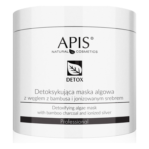 Apis Professional Detoxifying Algae Mask with Charcoal and Lonised Silver 200g