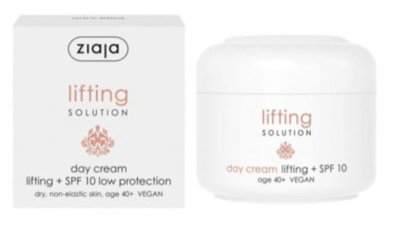 Ziaja Lifting Solution Liftingujący Krem do Twarzy + UV 40+ na Dzień 50ml
