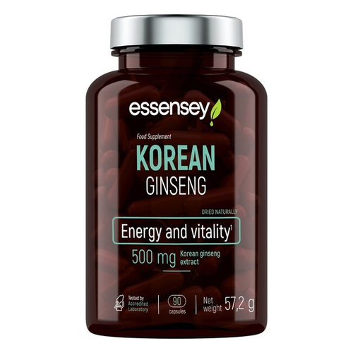 Essensey Żeń-szeń koreański, 500mg Kapsułki 90 kapsułek
