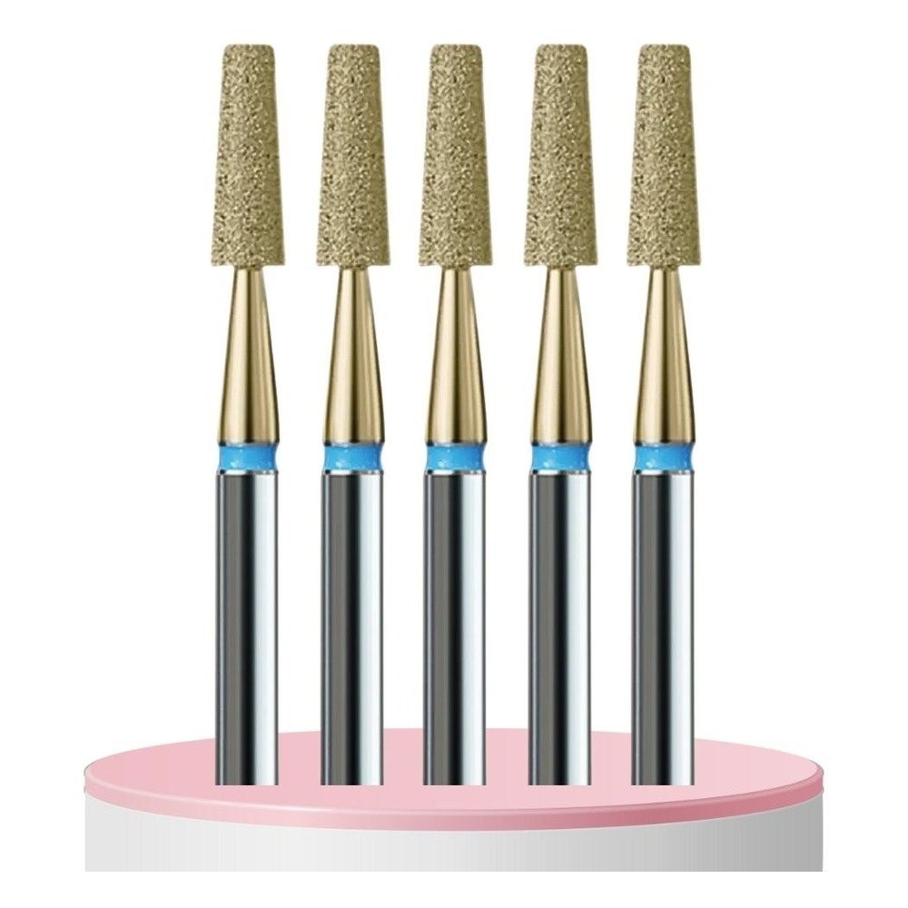 IQ Nails Diamond Drill Bits Cone 2.5mm ZRN 5 pcs