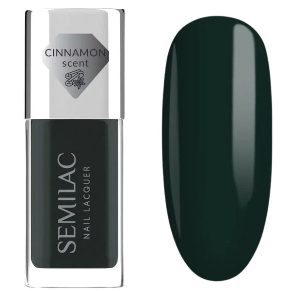 Semilac Classic Nail Polish 114 Bottle Green 9ml