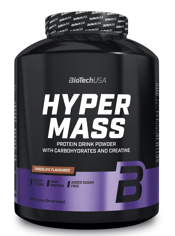 BioTechUSA Hyper Mass Gainer na Masę Mięśniową Truskawkowy 2270g