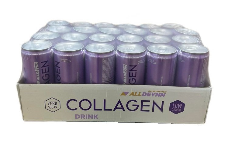 AllDeynn Collagen Drink Napój Kolagenowy Grapefruitini 24x330ml