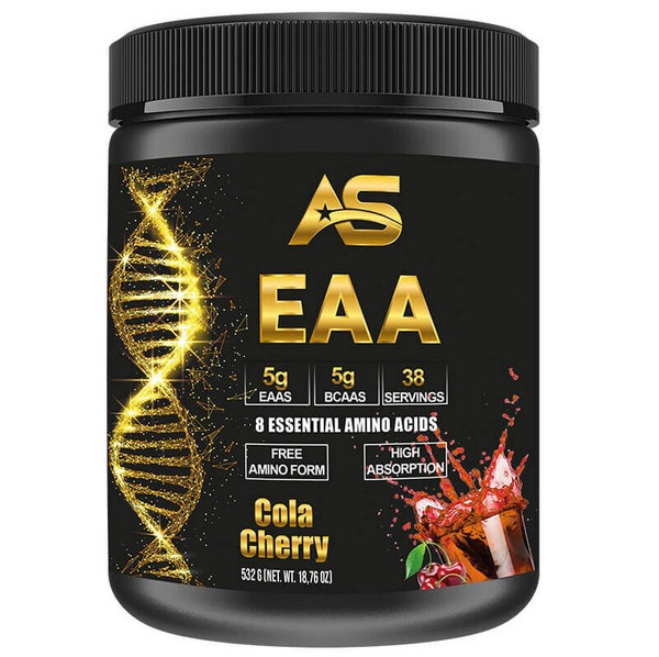American Supps EAA Essential Amino Acids Powder for Muscle Growth Cola Cherry 532g