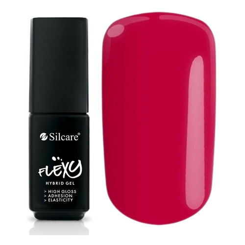 Silcare Flexy UV/LED Hybrid Nail Polish 13 Raspberry Red 4.5g