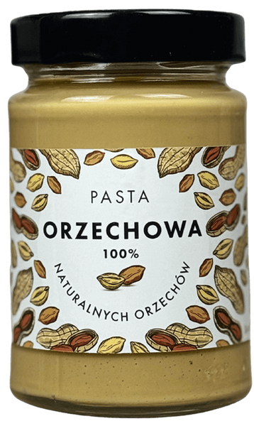 Młyn Kopytowa Skarby Młyna 100% Naturalna Pasta Orzechowa Arachidowa Masło Orzechowe 300g