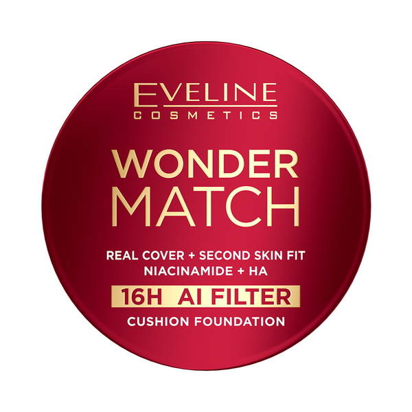 Eveline Wonder Match podkład w cushion pełne krycie 03 Nude 15 g