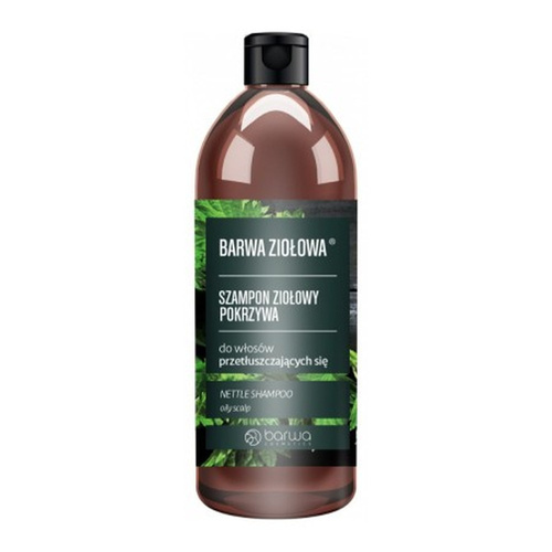 Barwa Ziołowa Szampon Ziołowy Pokrzywa dla Włosów Przetłuszczajacych się 480ml