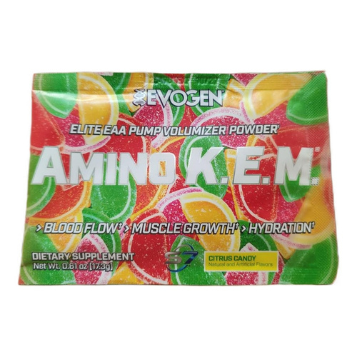 Evogen Amino K.E.M. Aminokwasy EAA Cytrusowe Cukierki 17.3g