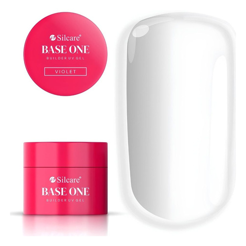 Silcare Base One UV/LED Builder Gel Violet 100g