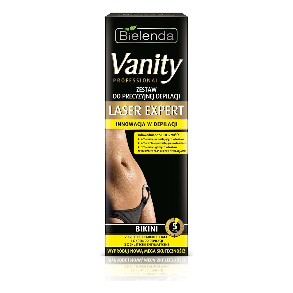 Bielenda Vanity Laser Expert Set for Precise Depilation Bikini 100ml