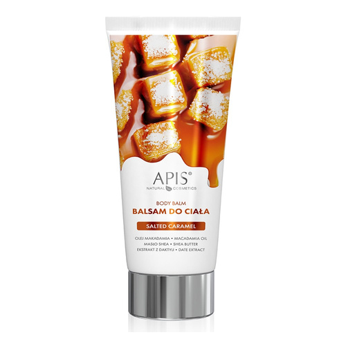 Apis Salted Carmel Balsam do Ciała Solony Karmel z Masłem Shea i Ekstraktem z Oleju Makadamia 200ml