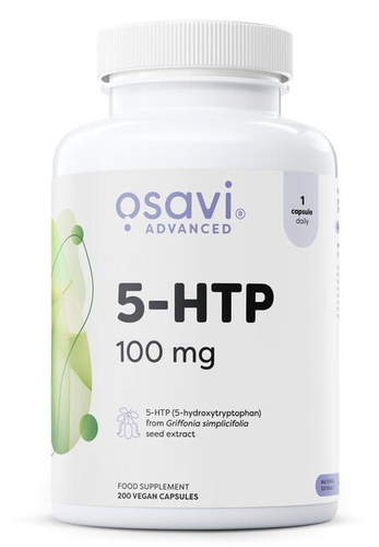 Osavi 5-HTP 100mg Natural Support for Mood, Sleep and Emotional Balance 200 VCapsules
