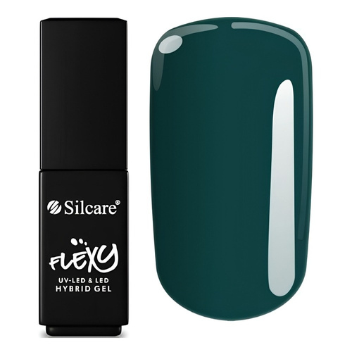 Silcare Flexy UV/LED Hybrid Nail Polish 151 Emerald 4.5g