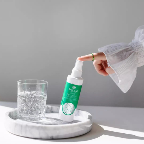 BasicLab Micellis Primer Toning 3% Glycosaminoglycans 2% Noni Stem Cell Complex Glycyrrhizin for Oily Acne and Sensitive Skin 150ml