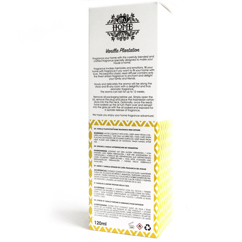 120ml Reed Diffuser - Vanilla Plantation